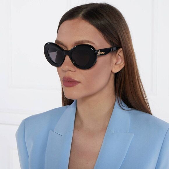 Loewe WING Women Sunglasses Black Grey Cat Eye LW40112I 01A NEW AUTHENTIC main image 6